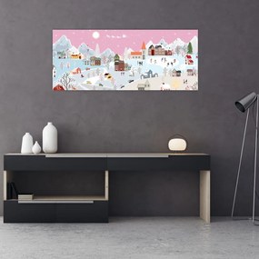 Tablou - Iarma magică (120x50 cm)
