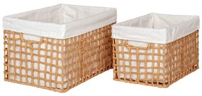 Cosuri Bustelo, hârtie, natural, 2pcs