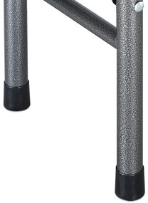 Deuba Set 2 banci rabatabile 180 cm - alb