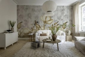 Tapet Floral Fantasy, Gray, Rebel Walls