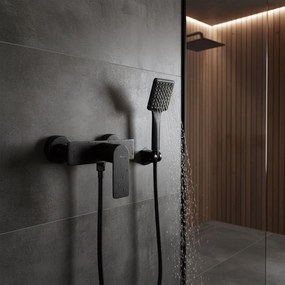 Baterie Negru de cada/duș URBAN Black