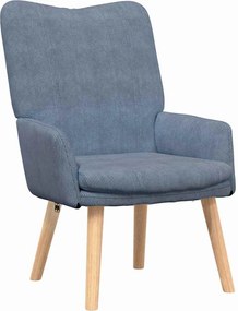 vidaXL fotoliu albastru 63 x 67 x 94 cm țesătură