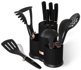 Set de ustensile de bucătărie Berlinger Haus 12 piese Black Rose Collection