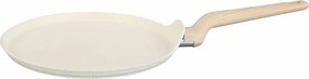 La mâna a doua: Tigaie pentru clatite Oliver Voltz Nice OV54422E26, 26 cm, Finisaj marmura, Inductie, Bej