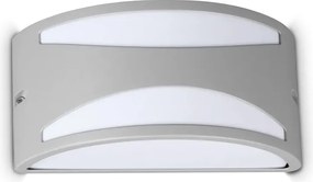 Aplica iluminat exterior IP44 REX-3 AP1 GRIGIO