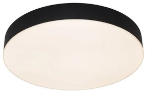 Plafoniera LED baie cu protectie IP44, Plastic, Negru, Lumos 30cm