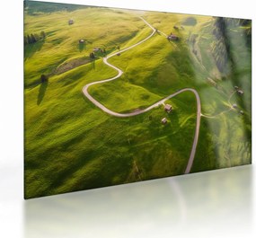 Tablou pe sticlă - Platoul Meadow (70x50 cm)