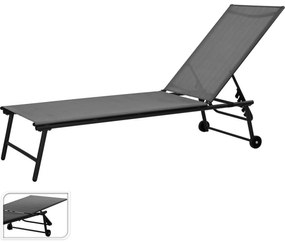 Șezlong înclinabil Marcus, 185 x 57 x 31 cm