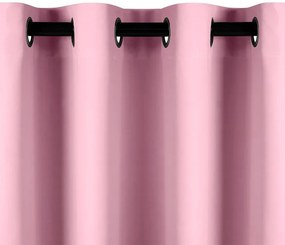 Draperie BLACKOUT AMELIA roz 140 x 245 cm 2 buc
