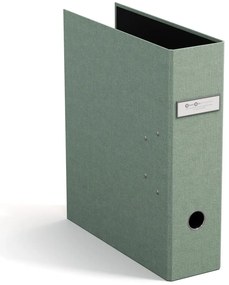 Organizator verde pentru documente din carton Archie Canvas Paper Laminate – Bigso