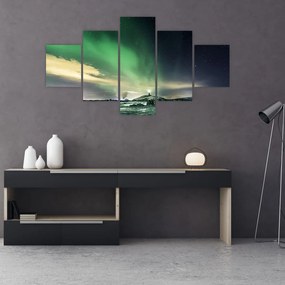 Tablou cu Aurora Borealis (125x70 cm), în 40 de alte dimensiuni noi