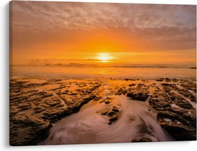 Tablou cu apus de soare (70x50 cm)