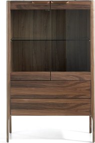 Vitrina cu doua sertare, design elegant Glayds AC-CP1806-F