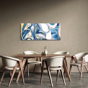 Tablou - Valuri de marmură (120x50 cm)