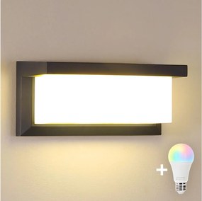 BRILAGI BRICKY Aplica de perete pentru exterior LED RGBW 1xE27/12W/230V antracit IP54