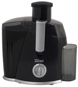 Storcator legume fructe ZILAN ZLN-7962, Putere 400 W, Tub de alimentare 65 mm, Pahar colectare suc 0.45L, Recipient colectare pulpa 1.2L