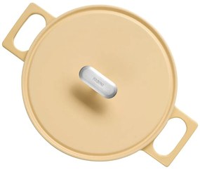 Cratiță cu capac din fontă 5,5 l adecvată pentru plita cu inducție Mattia 3.0 – FABINI