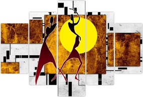 Tablou cu pictură epochală străveche (150x105 cm)