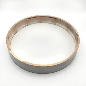 Plafonieră NATURAL, 5 x E27/15W/230V, Ø 47,5 cm, pin/alb