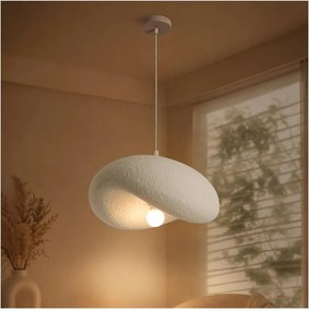 BRILAGI - Lampă suspendată pe cablu WABI SABI 1xE27/60W/230V Ø 40 cm albă