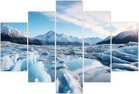 Tablou - Formațiuni glaciare (150x105 cm)