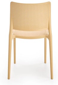 Scaun din plastic K514 portocaliu