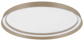 Plafoniera LED design modern circular ORMI brown D-60cm