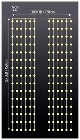 LED Suspensie de crăciun LED/3xAA