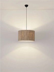 Lustra suspendata cu abajur din in verde Nos