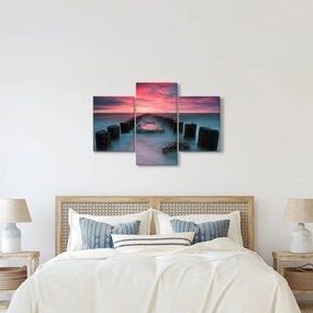 Tablou - Pietre în mare (90x60 cm)
