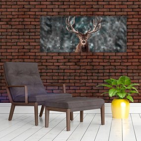 Tablou - Cerbul majestic (120x50 cm)