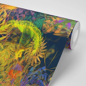 Tapet artă abstractă colorată
