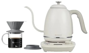 Cana electricа Gooseneck BUYDEEM K821, 1000W, 0,8 L, Mentine cald, Tehnologie cu senzor NTC, LCD, Alb