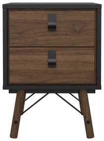 Noptieră maro închis Ry – Tvilum