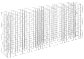 Strat inaltat gabion, 180 x 30 x 90 cm, otel galvanizat 1, 180 x 30 x 90 cm
