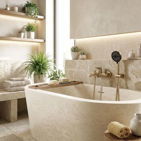 Baterie de cadă PREMIUM REA Vision Brush Gold