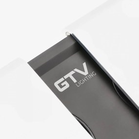 Priza incorporabila dreptunghiulara, 2 prize schuko, USB A+C, priza RJ45 cat 6, HDMI, cablu 1.5 m, capac magnetic, argintiu, GTV
