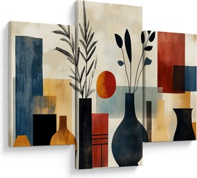 Tablou - Vaze cubiste (90x60 cm)