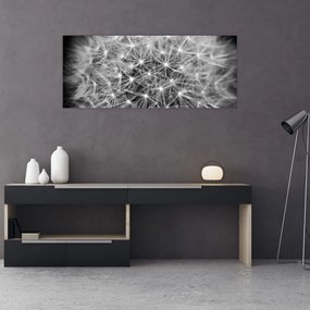 Tablou păpădie gri (120x50 cm), în 40 de alte dimensiuni noi