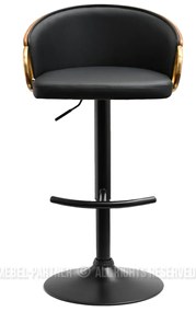 Scaun Elviria H (nuc închis + negru). Promo -15%. 1110665