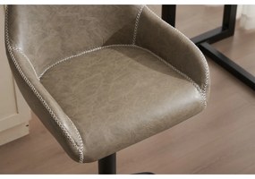 Set de scaune de bar B-716 GREY3, 2 buc