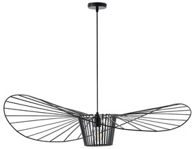 Lustră pe cablu 1xE27/40W/230V negru