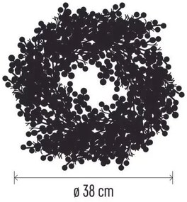 Coroniță LED de Crăciun 20xLED/3xAA alb cald