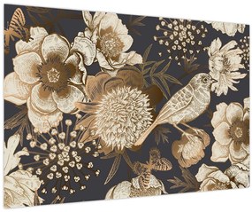 Tablou - Grădina de aur (90x60 cm)