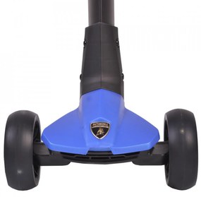 Trotineta copii pliabila din aluminiu NOVOKIDS™ Lamborghini Kick N Roll Edition , Cu roti luminoase din silicon, 3 roti,pliabila, Maner reglabil pe