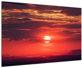 Tablou cu soarele colorat (90x60 cm)