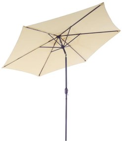 Umbrela pliabila 2,9 m - bej