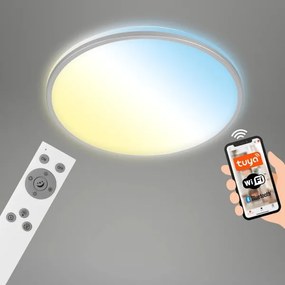 Briloner 3065-014 - Plafonieră LED reglabilă IVY 42W/230V Wi-Fi Tuya Ø49 cm+telecomandă
