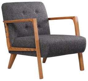 Fotoliu Kemer Dark Grey