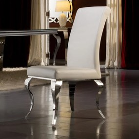 Scaun modern alb, Barroque 792538